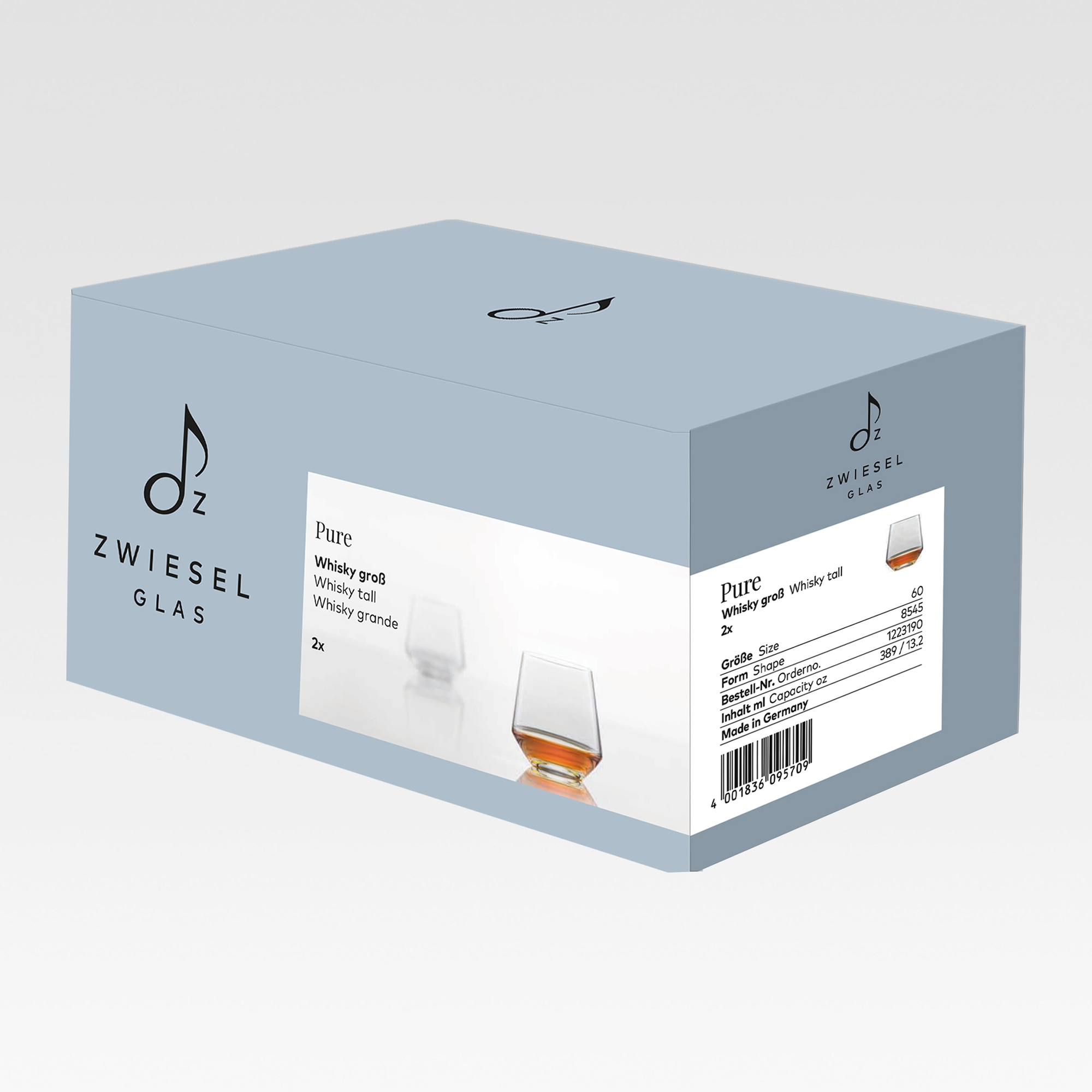 Juego de 2 vasos de whisky Pure Zwiesel Glas - Cristal Cristal-7