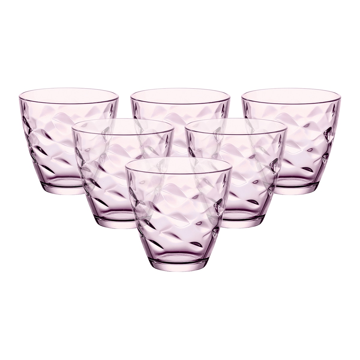 Imagen 0 de Juego de 6 vasos Flora Bormioli Rocco