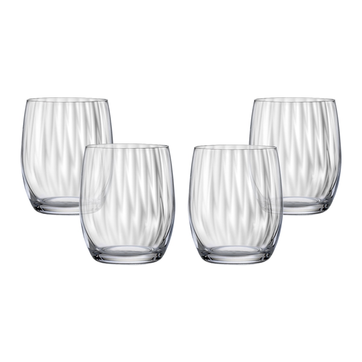 Imagem 0 de Conjunto de 4 copos baixos Praga El Corte Inglés