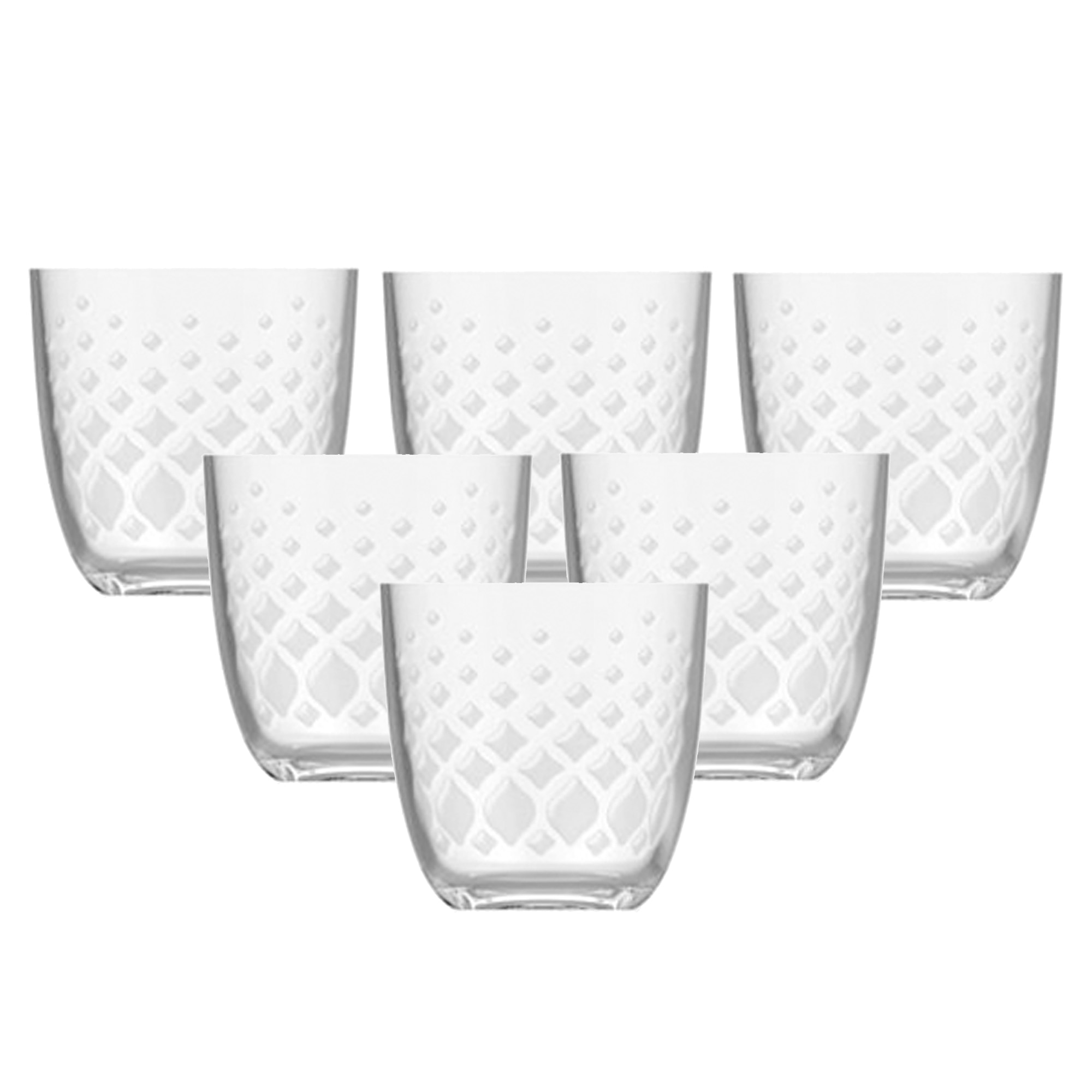 Imagen 0 de Set de 6 vasos Glit Bromioli