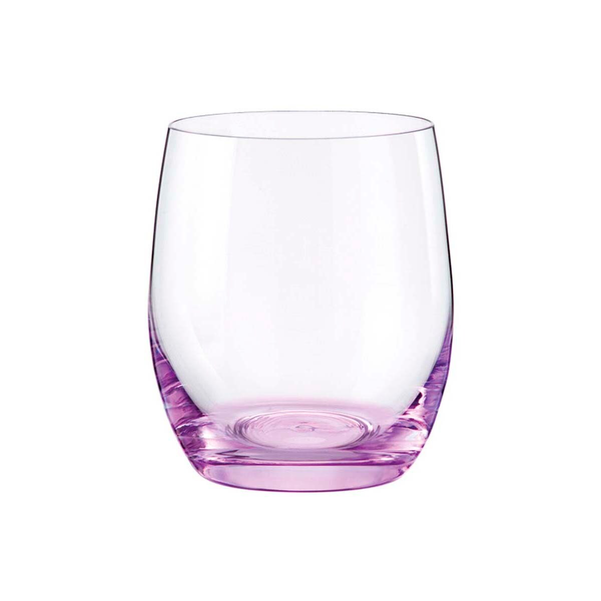 Conjunto de 6 Copos de Água de Cristal Rainbow Multicolor-6