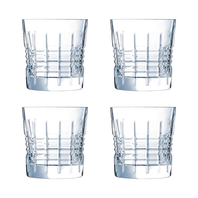 Imagem 0 de Conjunto de 4 Copos Baixos de Cristal Rendez-Vous