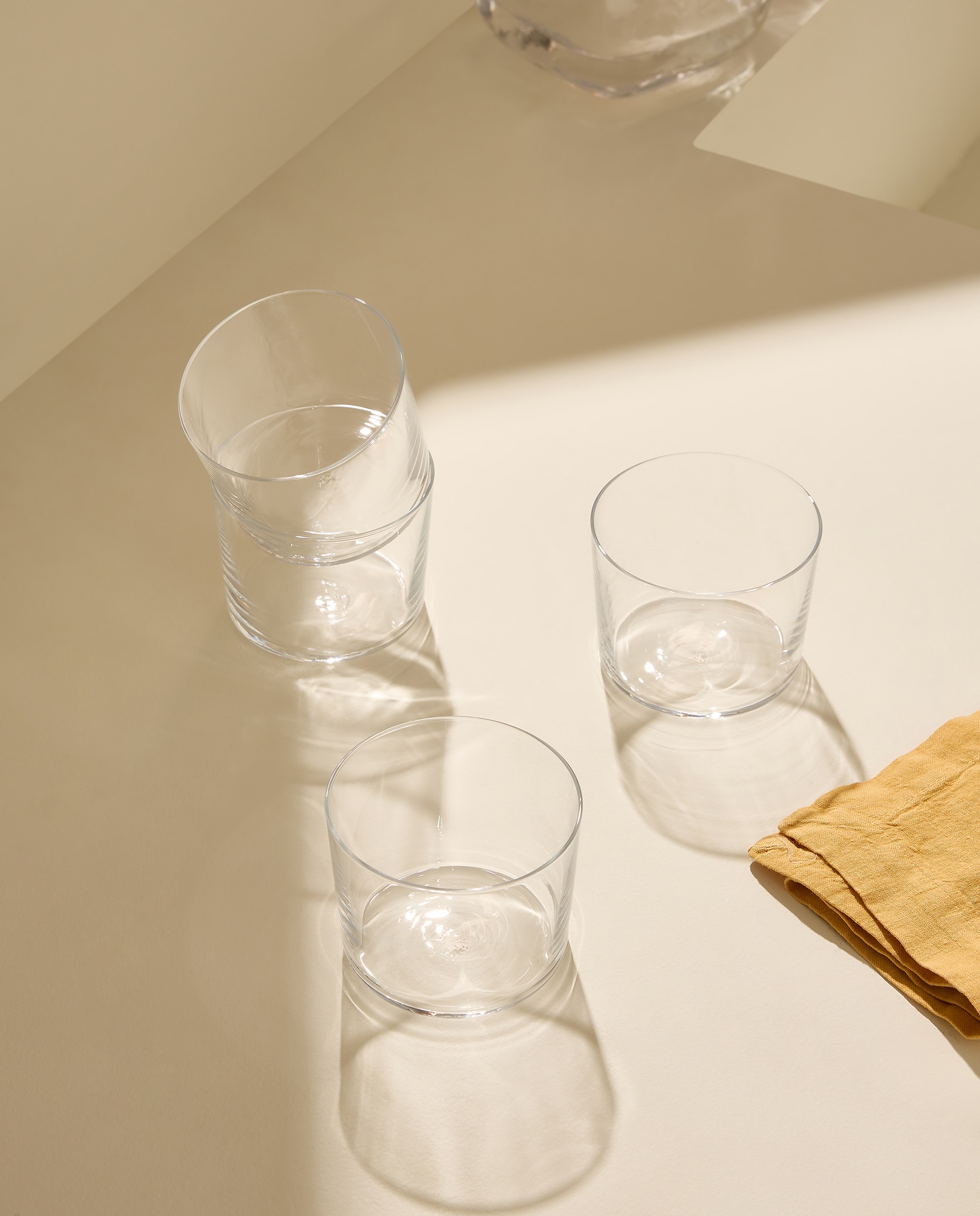 Imagem 0 de Conjunto de 4 Copos Pequenos de Cristal Viena