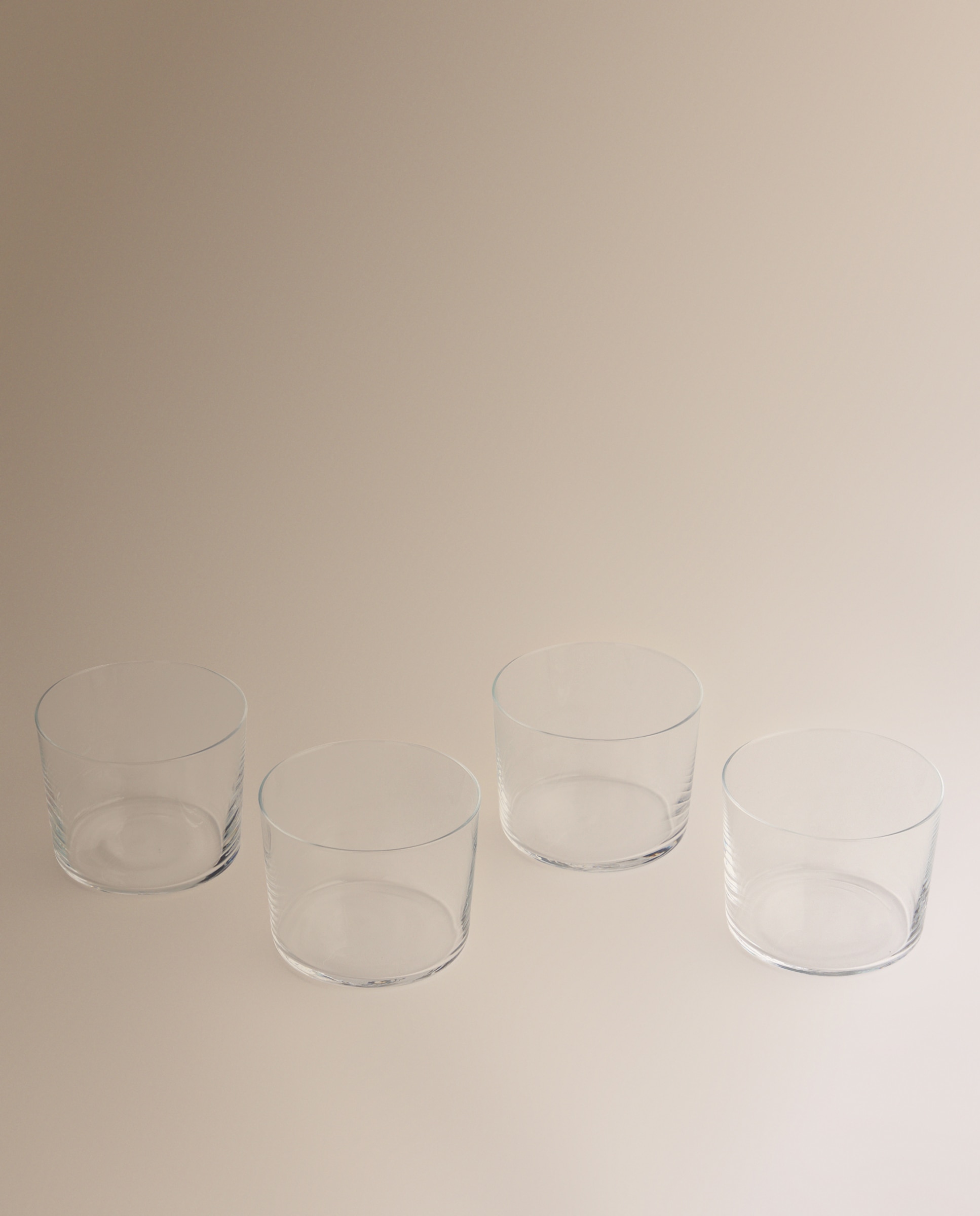 Conjunto de 4 Copos Pequenos de Cristal Viena 5