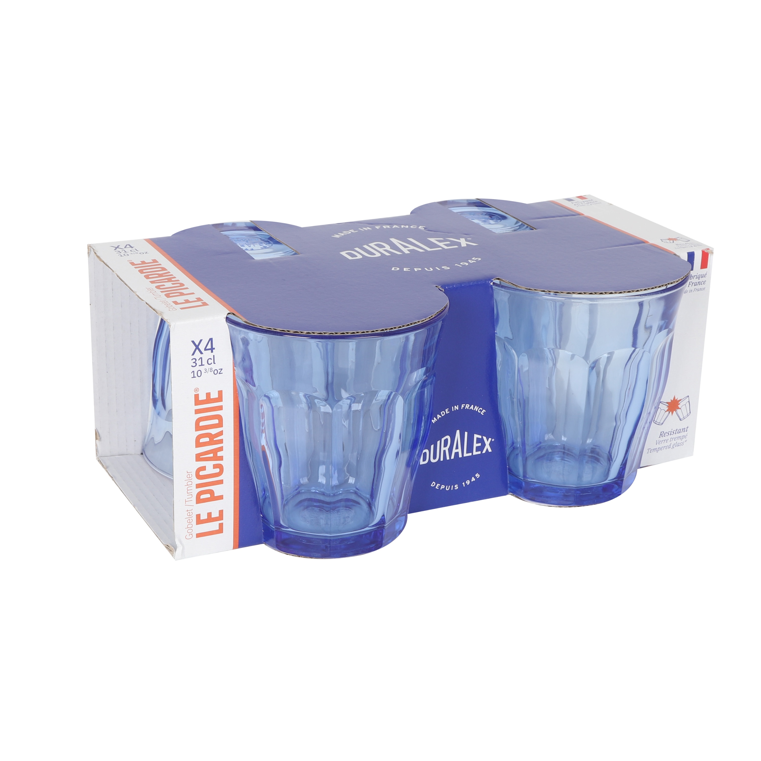 Imagem 0 de Conjunto de 4 Copos de Água Baixos Picardie