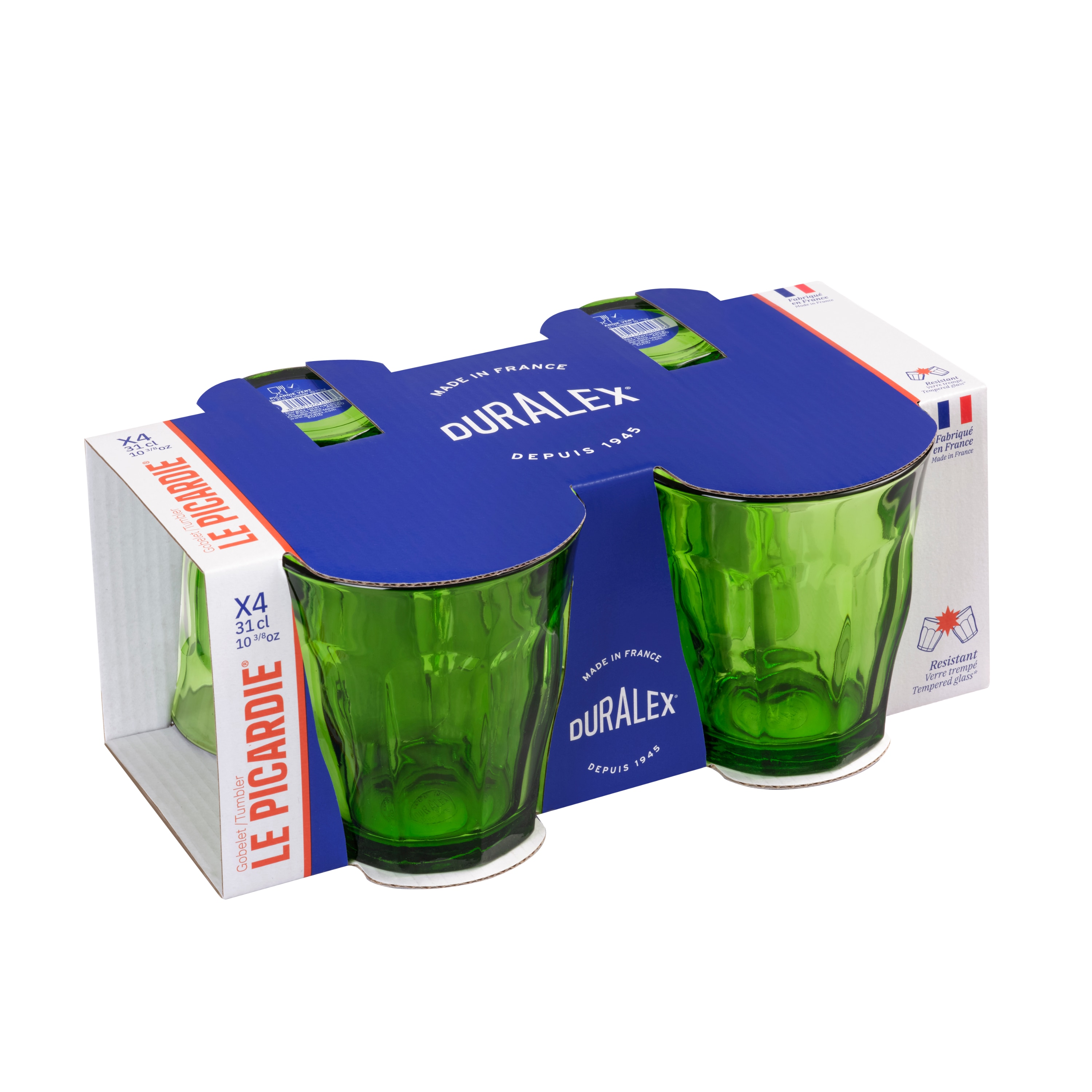 Imagem 0 de Conjunto de 4 Copos de Água Baixos Picardie