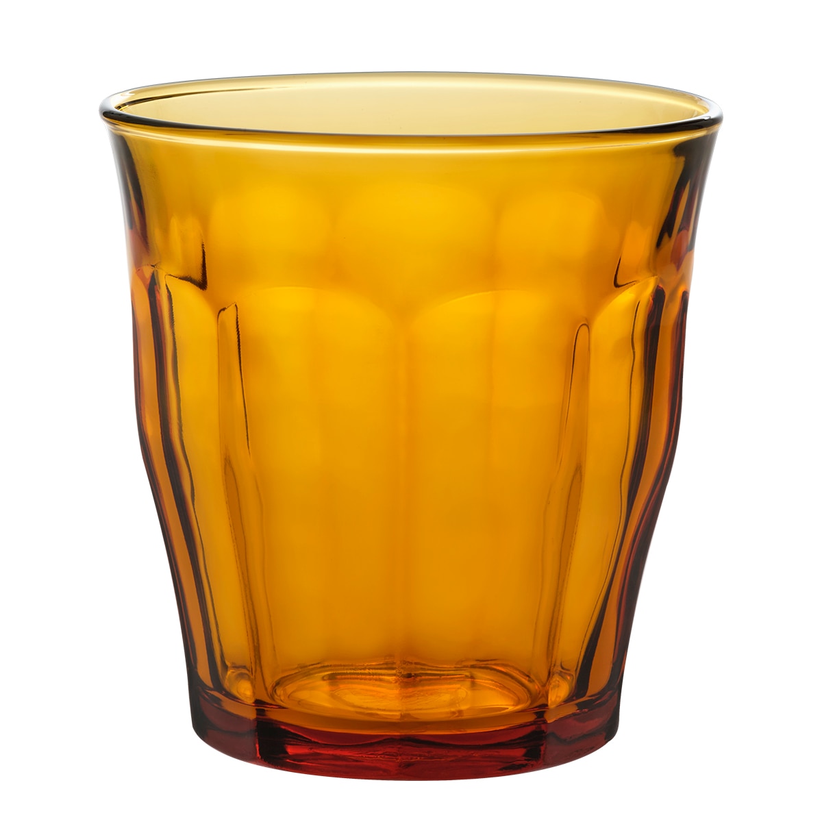 Juego de 4 vasos de agua bajos Picardie Duralex - Ámbar 31 cl Ámbar-2