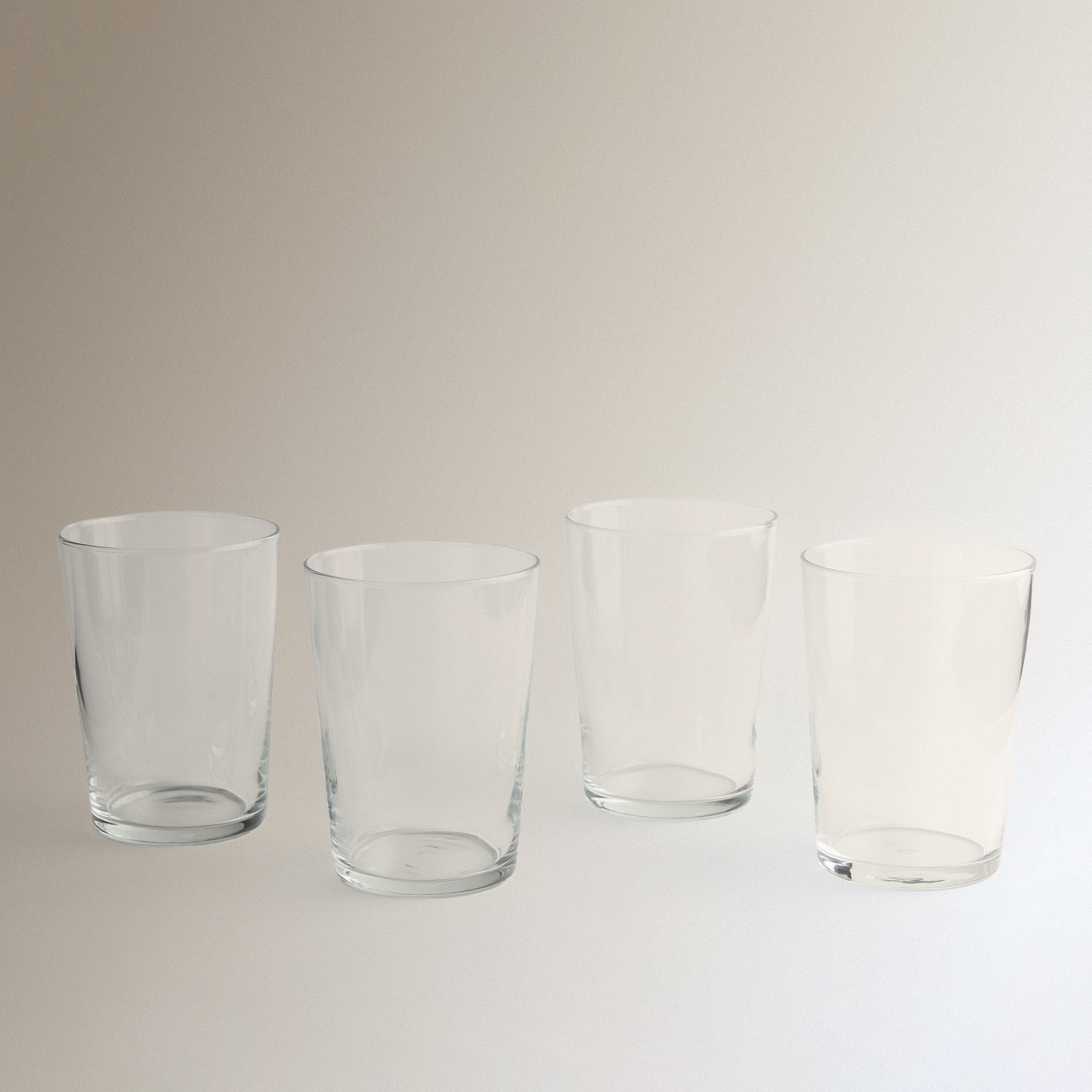 Juego de 4 vasos de sidra Glasgow Transparente-2