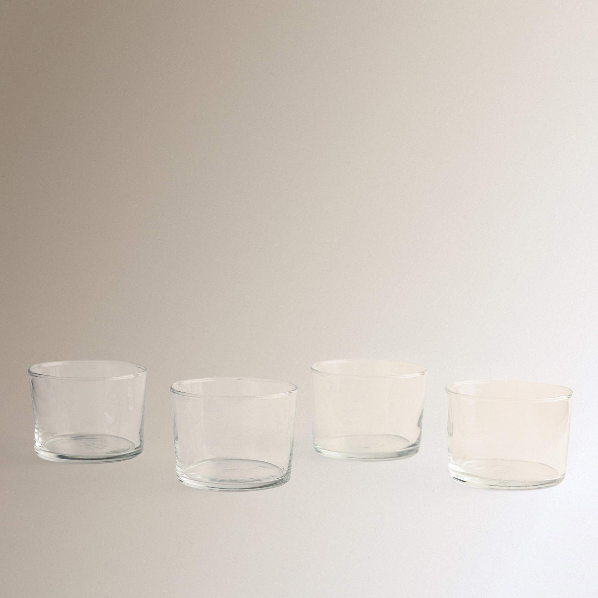 Juego de 4 vasos chiquito Glasgow Transparente-2