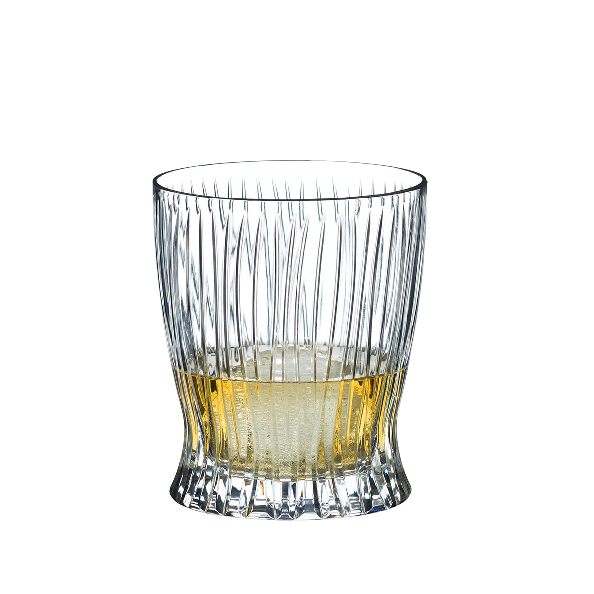 Juego de 2 vasos de whisky bajos en cristal sin plomo Transparente Transparente-2