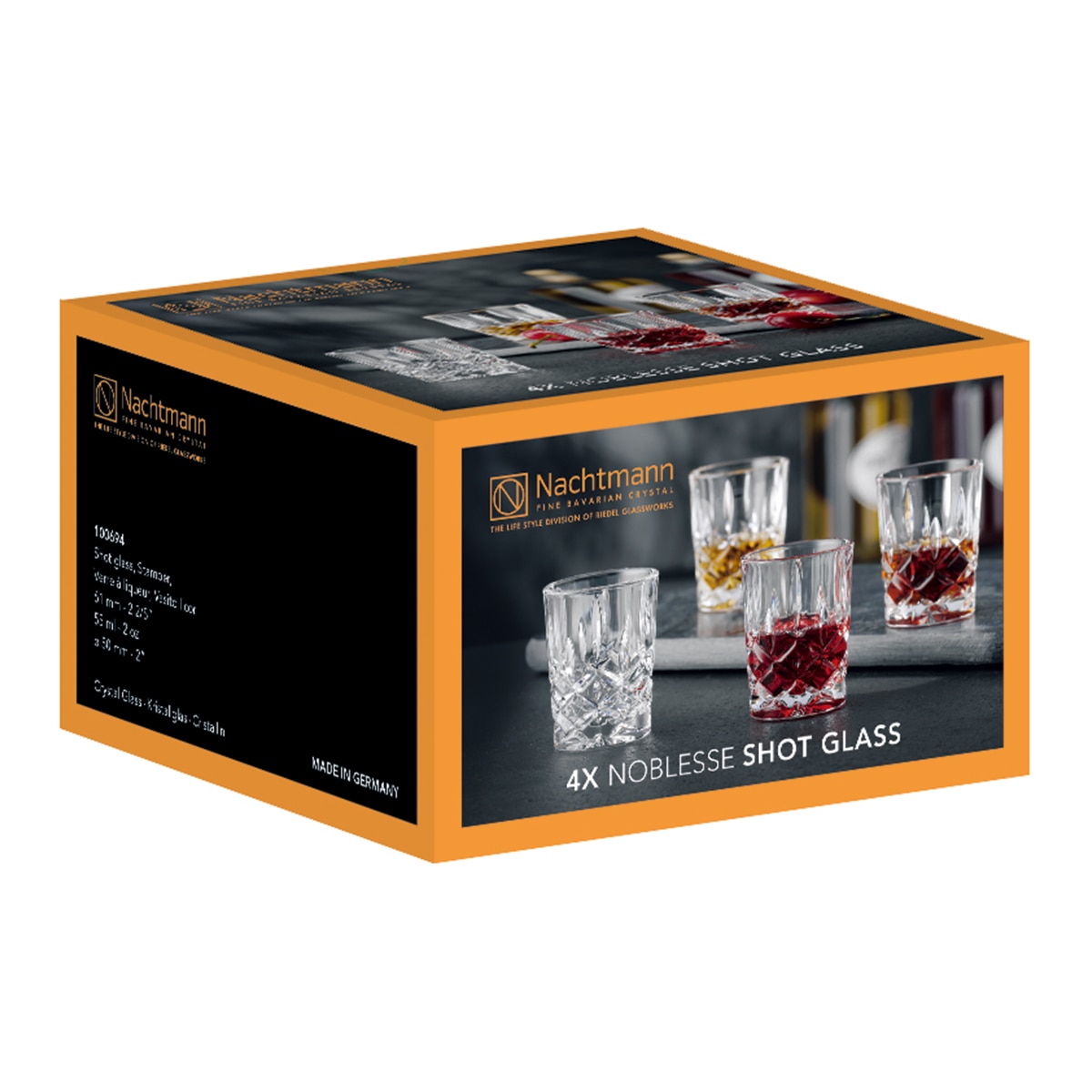Jogo de 4 copos de shot Noblesse Nachtmann Transparente-2