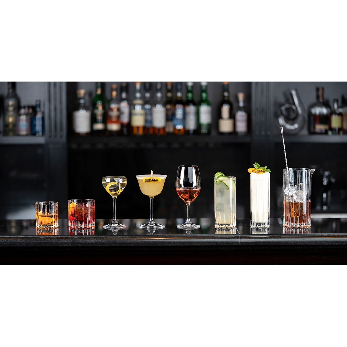 Conjunto 2 Copos Altos de Whisky Highball Glass Riedel Transparente-4