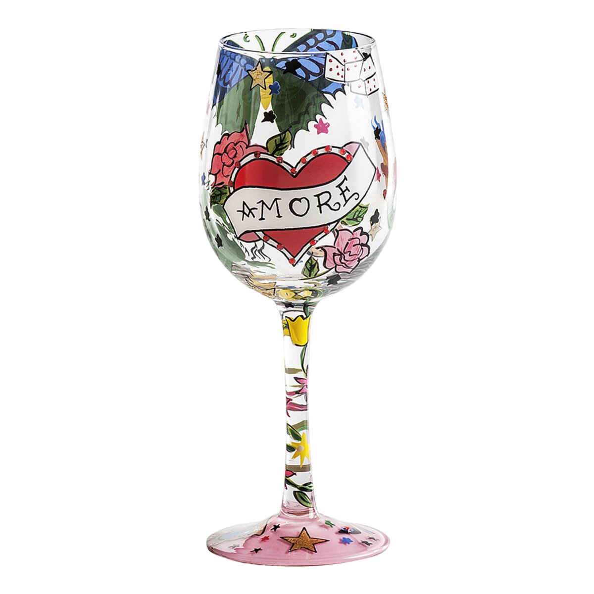 Imagem 0 de Copo de vinho Tattoo Amore Lolita