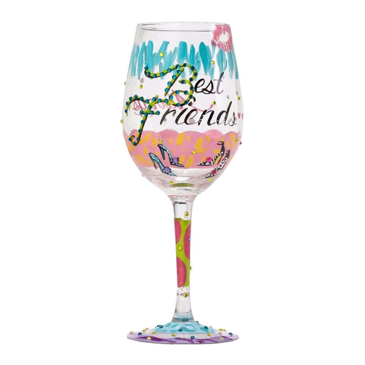 Imagem 0 de Copo de vinho Best Friends Always Lolita