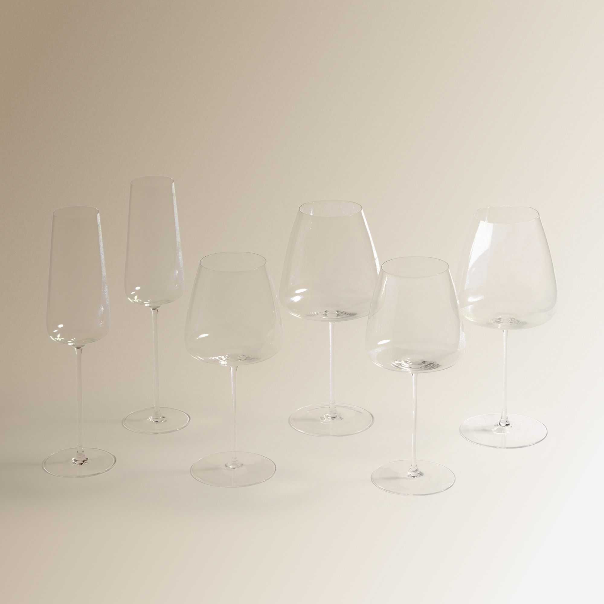 Conjunto de 2 copos de vinho Provenza El Corte Inglés Transparente-4