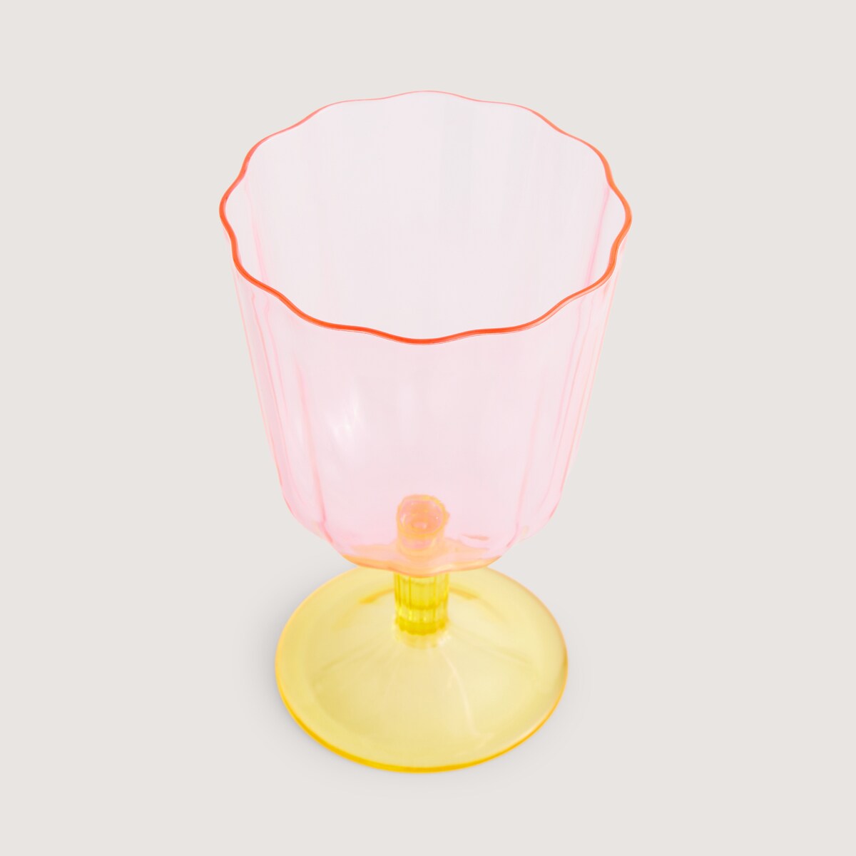 Copa bicolor Flower Market Basics El Corte Inglés Naranja-2