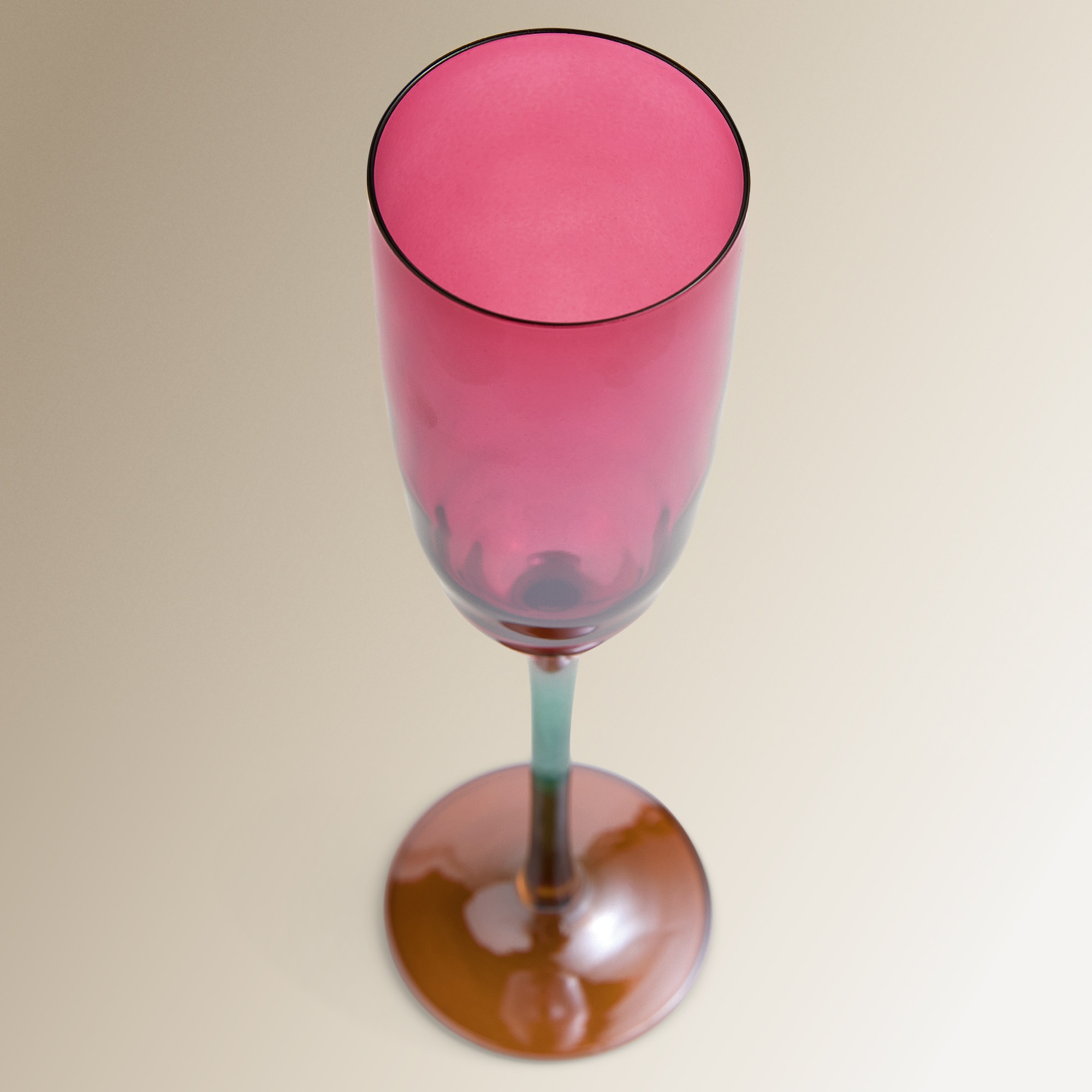 Conjunto de 4 Copos de Champanhe de Cristal Berlim Multicolor-2