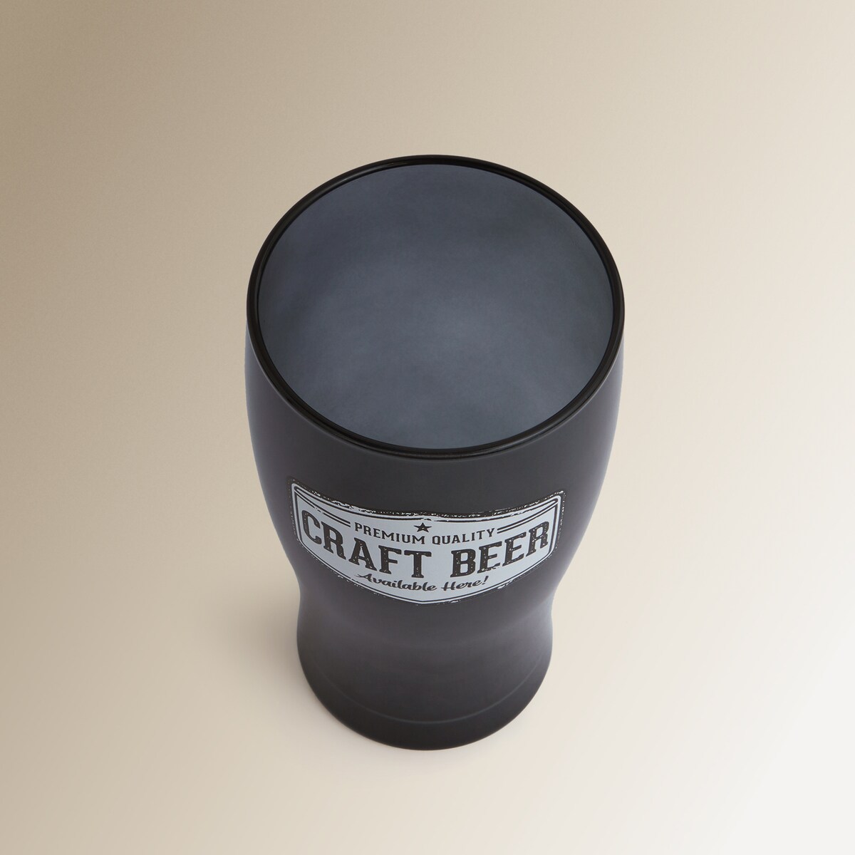 Vaso de cerveza Craft Basics El Corte Inglés Cristal-3