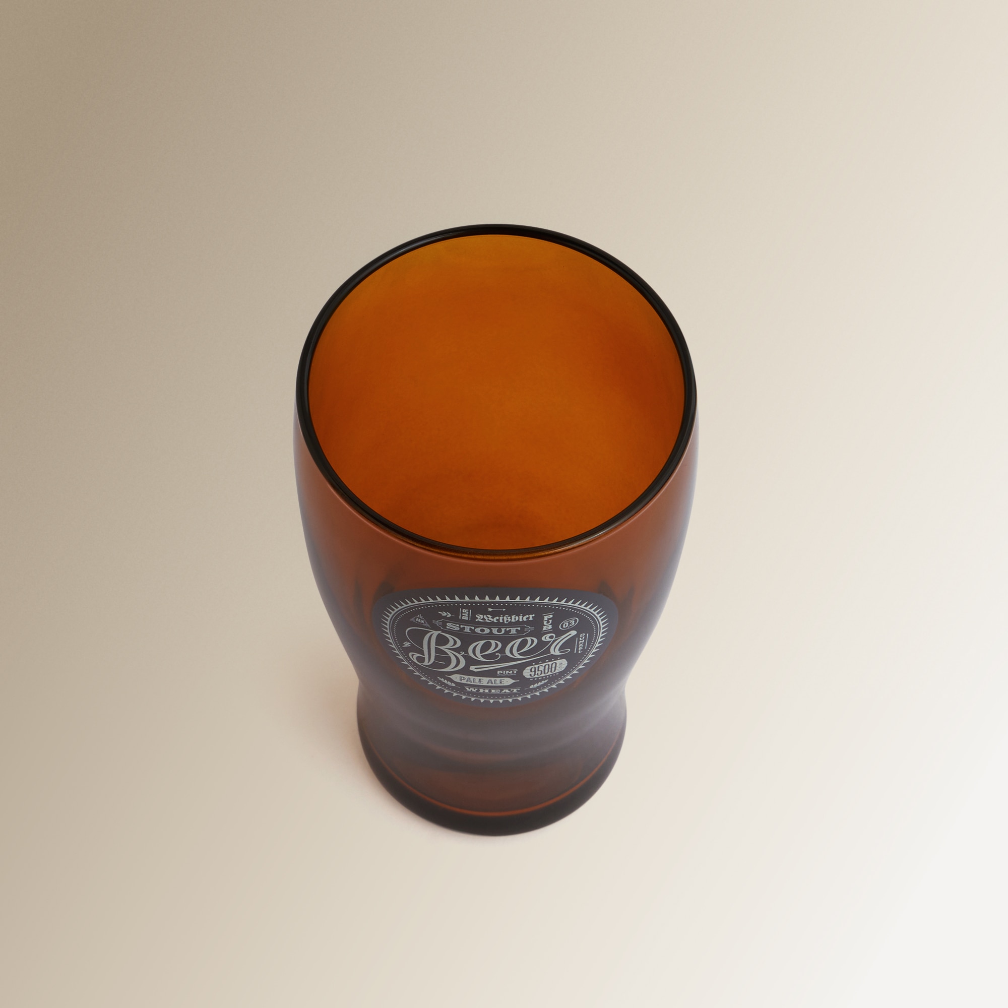 Vaso de cerveza Beer Basics El Corte Inglés Cristal-3