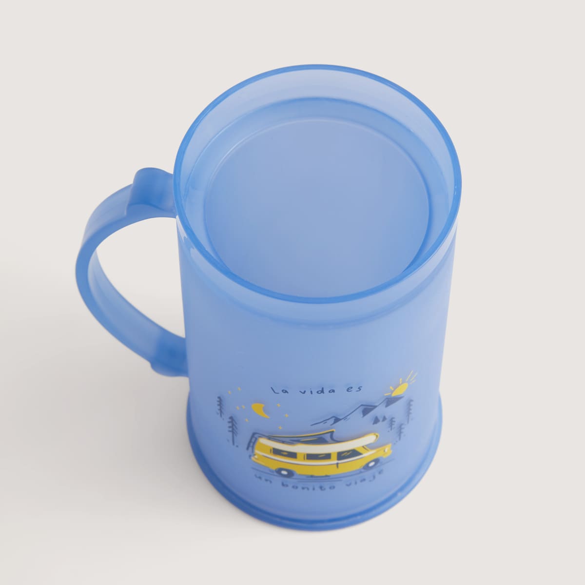 Jarra de cerveza Viaje Basics El Corte Inglés Azul-2