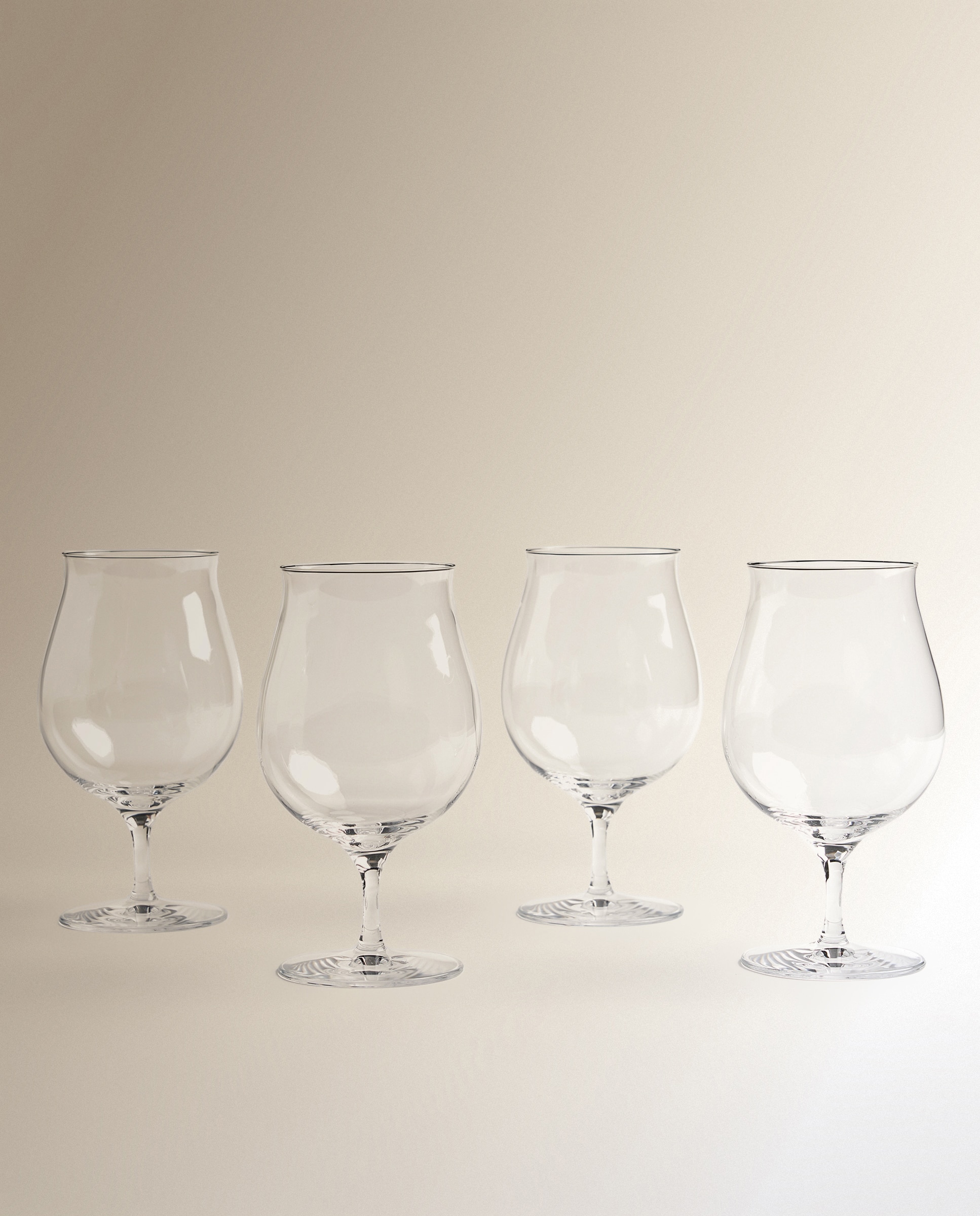 Conjunto de 4 Copos de Cerveja Transparente-2