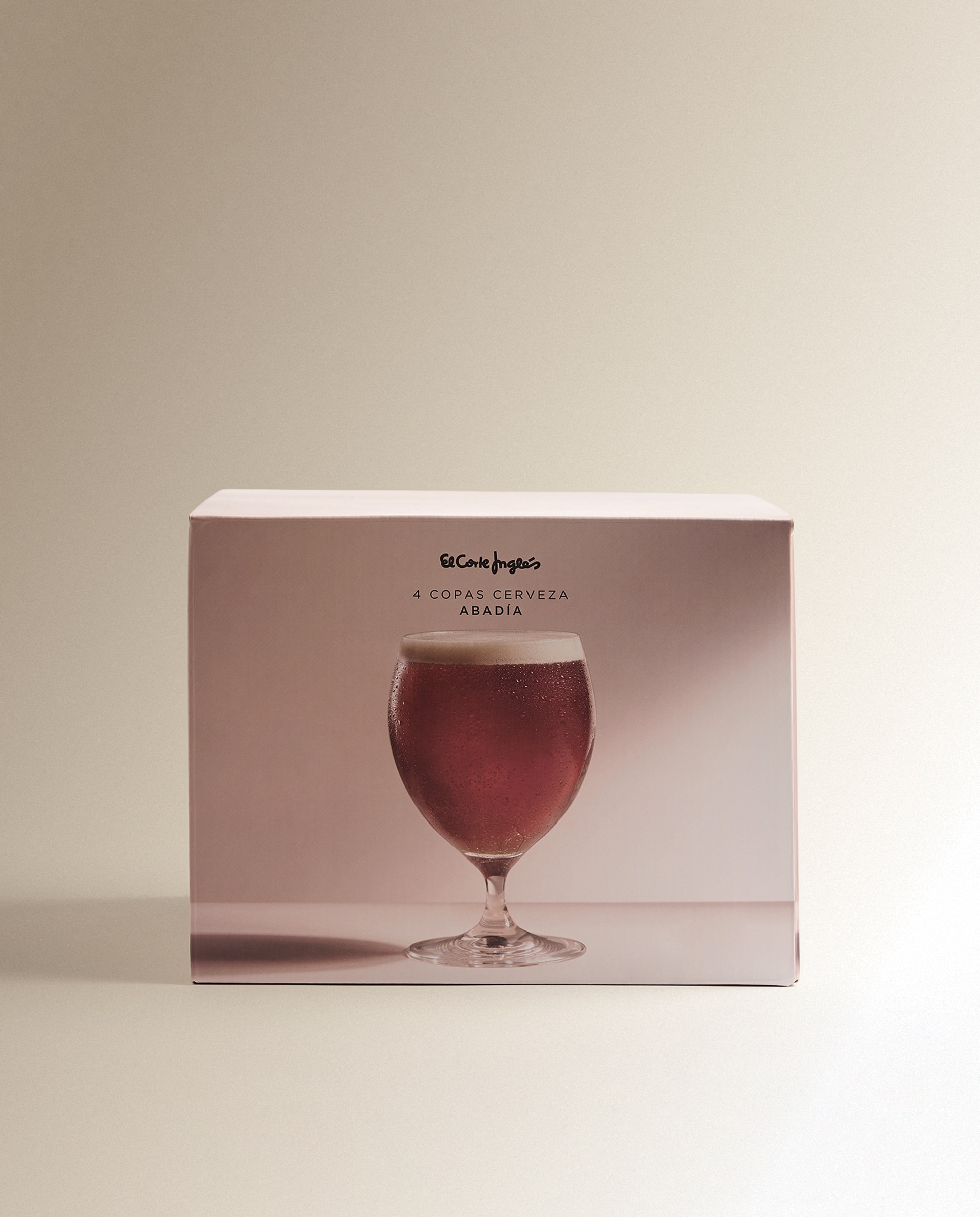 Conjunto de 4 Copos Baixos de Cerveja Transparente-5