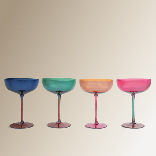 Juego de 4 copas de Martini de cristal Berlín El Corte Inglés
