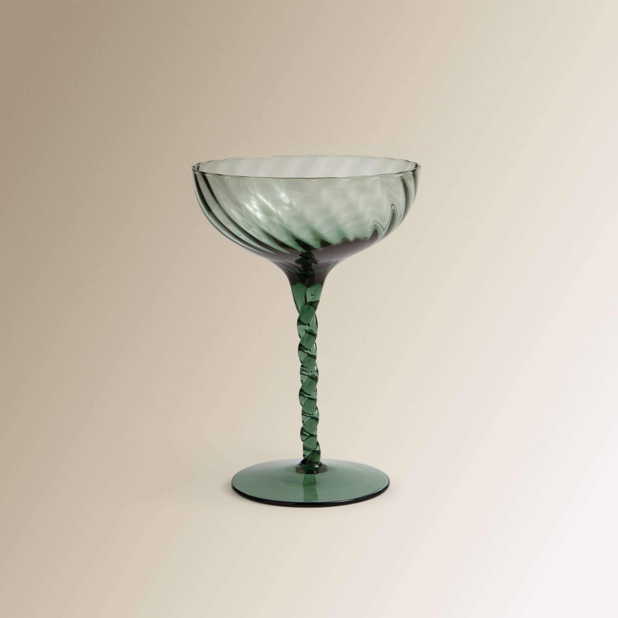 Copa de Martini de cristal Garda El Corte Inglés - Verde Verde-1