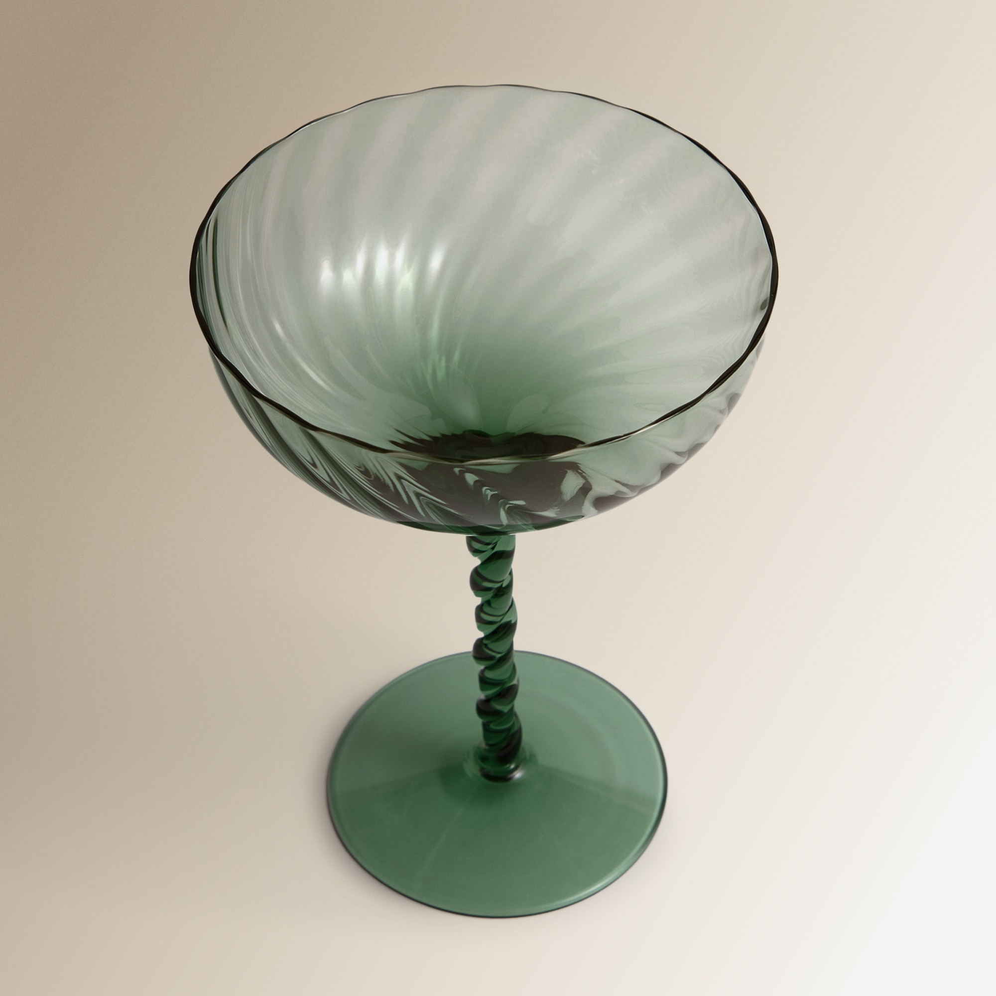 Copa de Martini de cristal Garda El Corte Inglés - Verde Verde-3