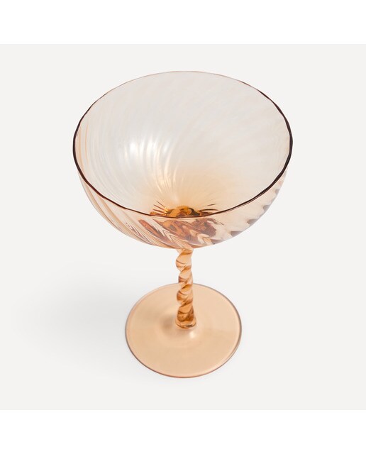 Copa de Martini de cristal Garda El Corte Inglés - Rosa Rosa-2