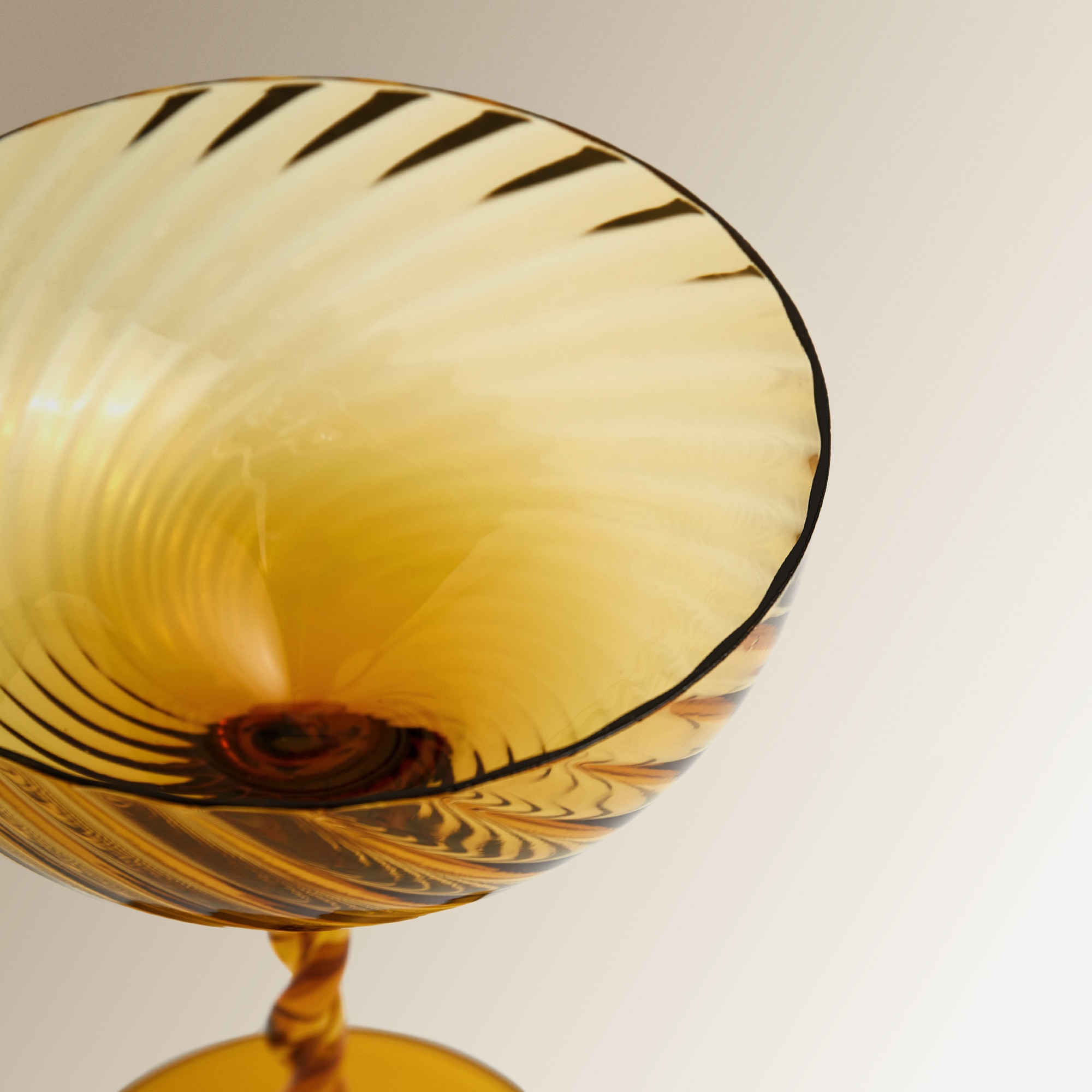 Copa de Martini de cristal Garda El Corte Inglés - Ámbar Ámbar-3