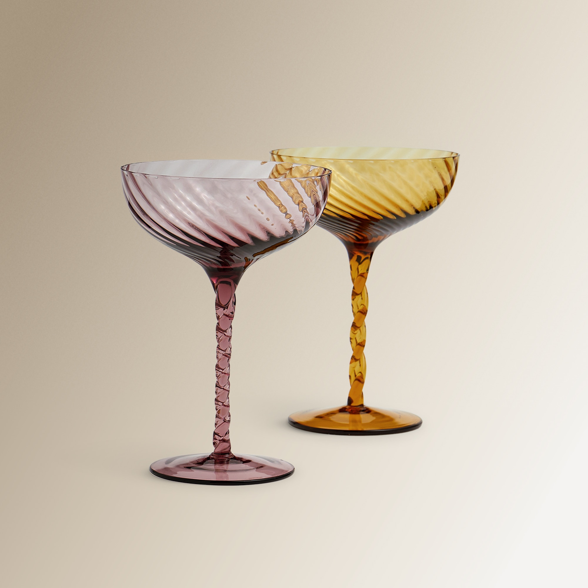 Copa de Martini de cristal Garda El Corte Inglés - Ámbar Ámbar-4