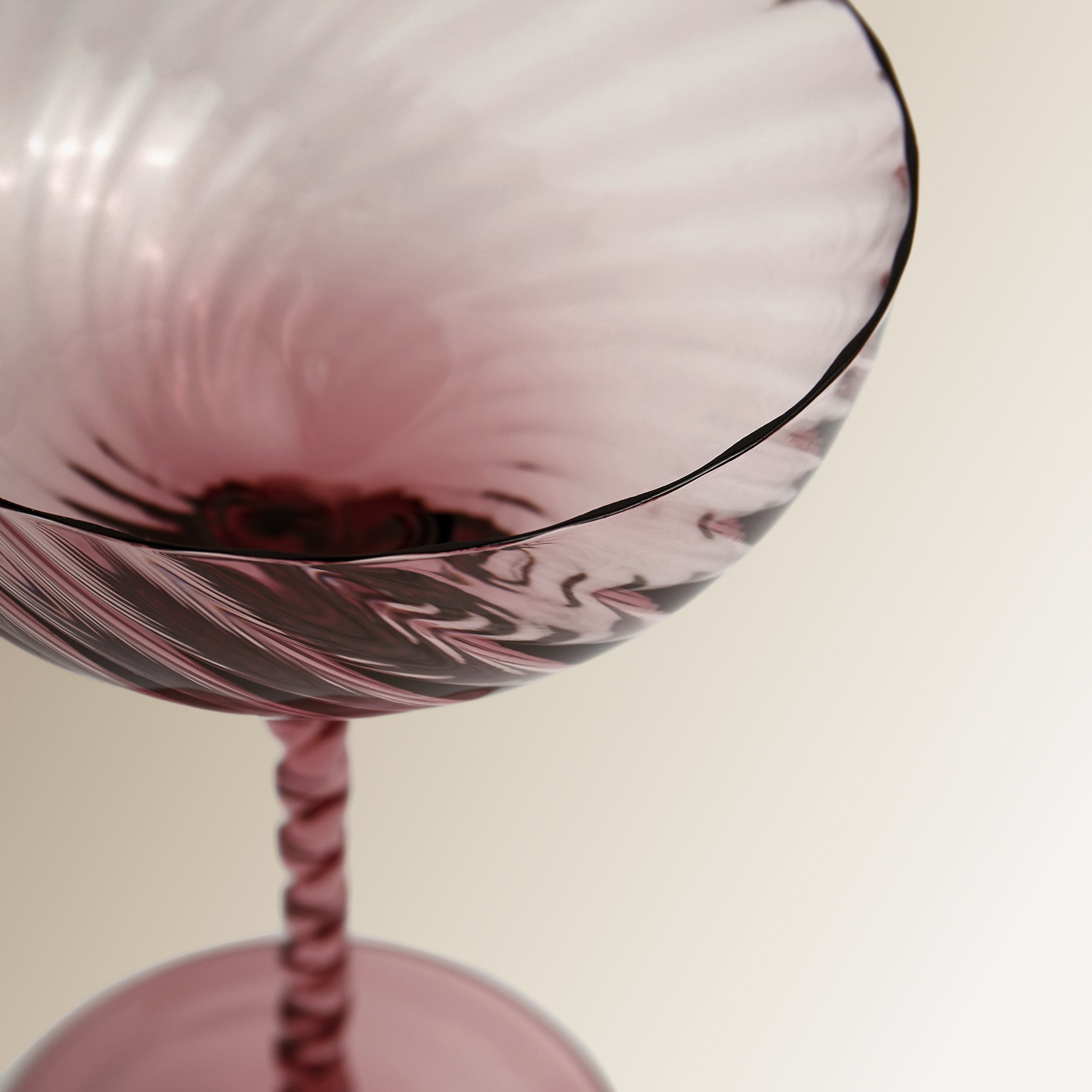 Copo de Martini de Cristal Garda Violeta-3