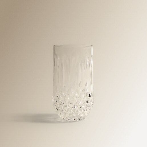 Vaso de agua alto acrílico Clara El Corte Inglés