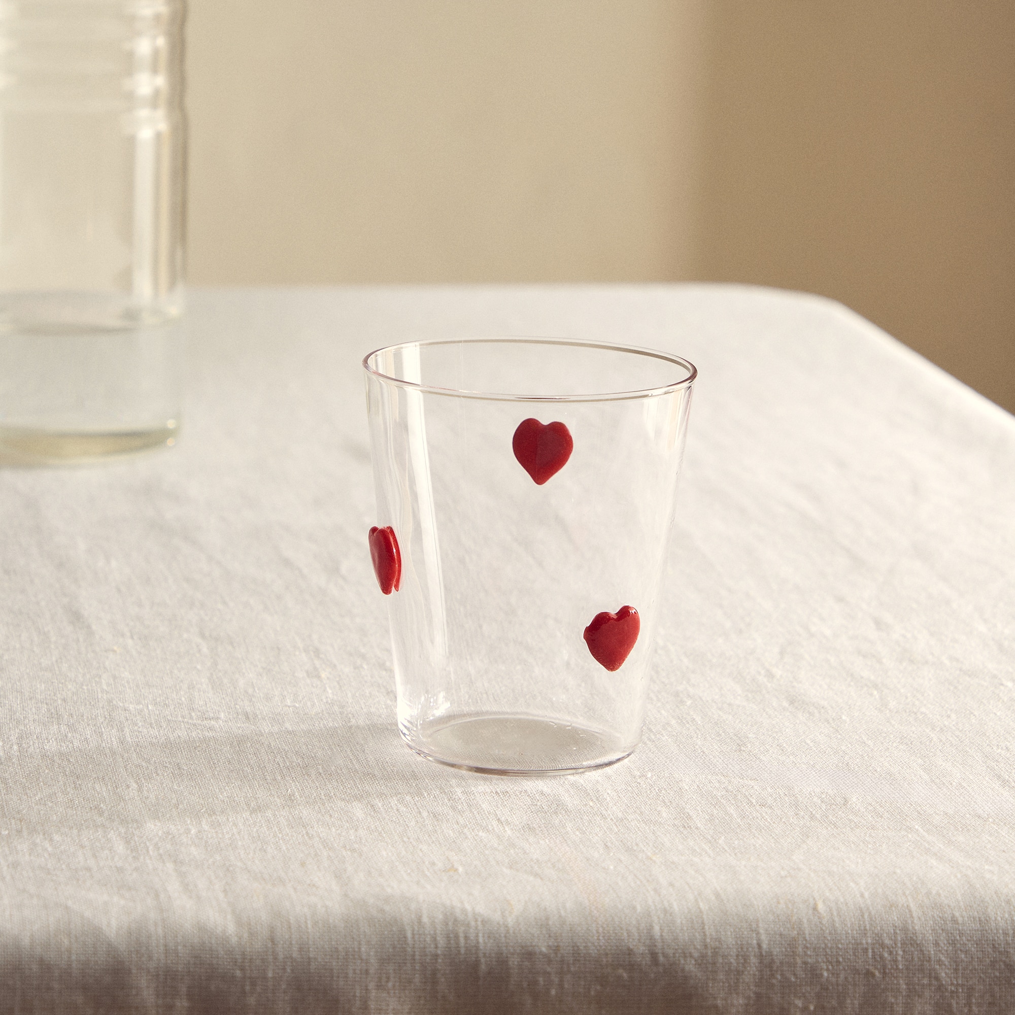 Copo de Água Cuore Transparente-1