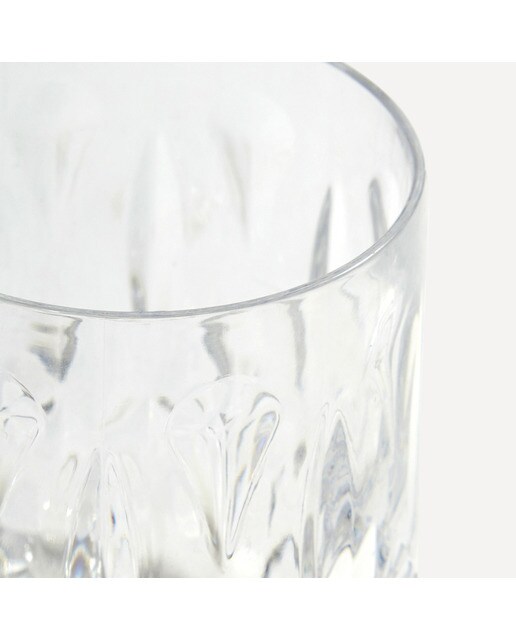 Copo de Água Baixo Acrílico Clara Transparente-2