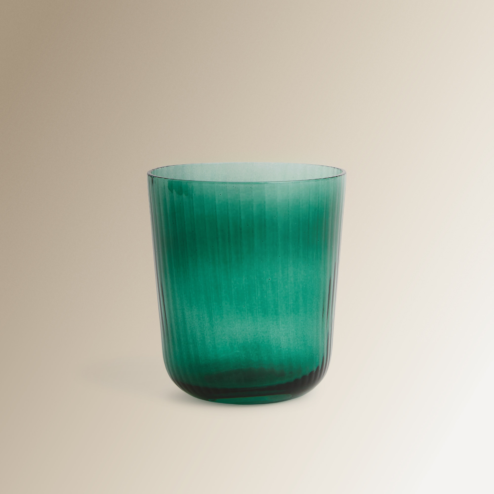 Copo de Água de Cristal Trieste Verde-1