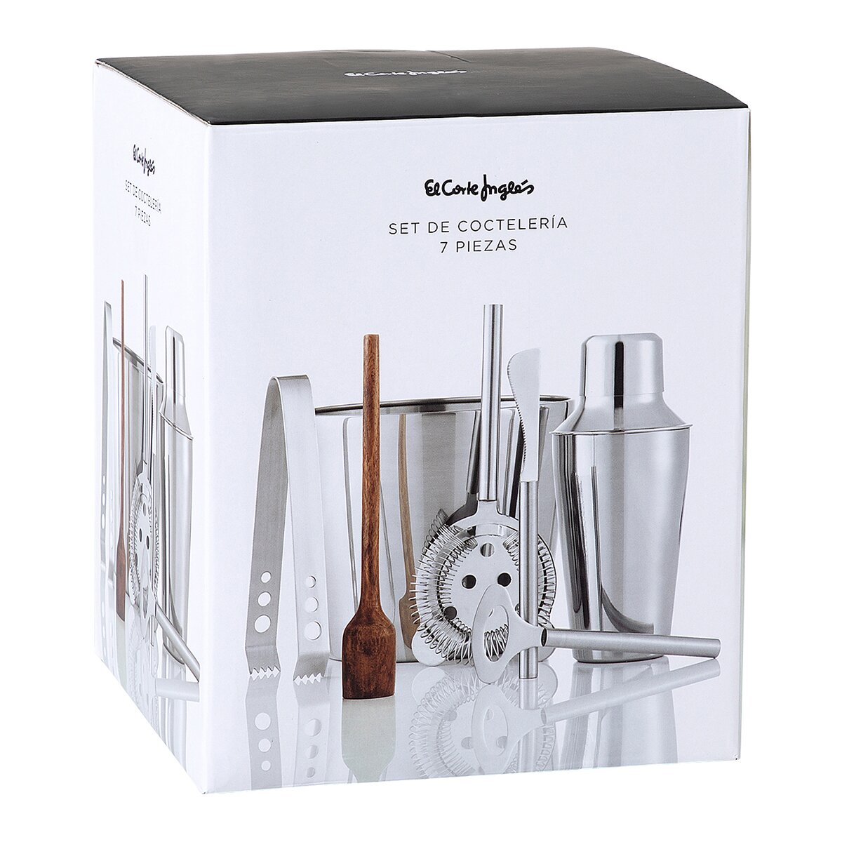 Conjunto de cocktail 7 peças Chicago El Corte Inglés Aço-3