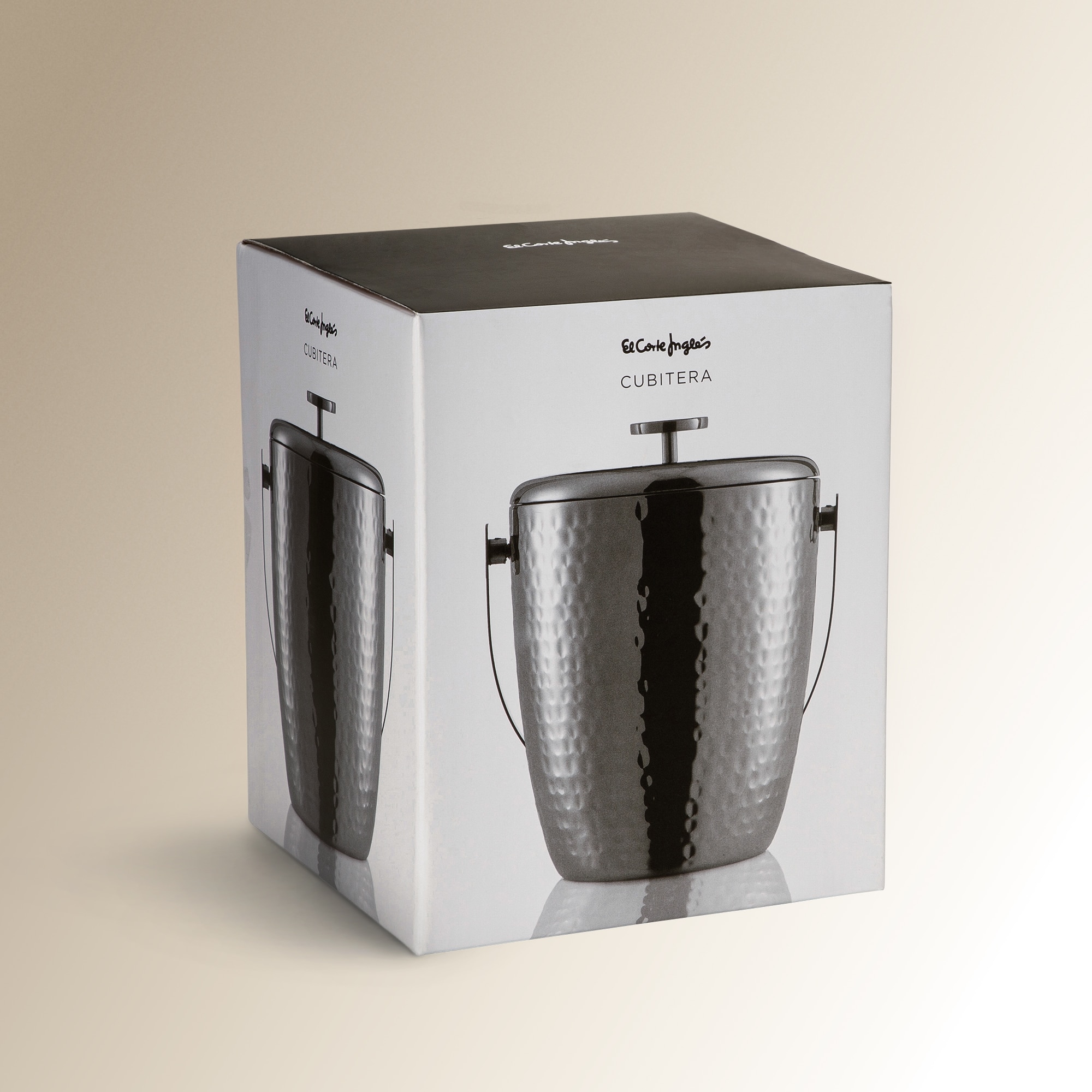 Balde de gelo Martelé El Corte Inglés Aço-5