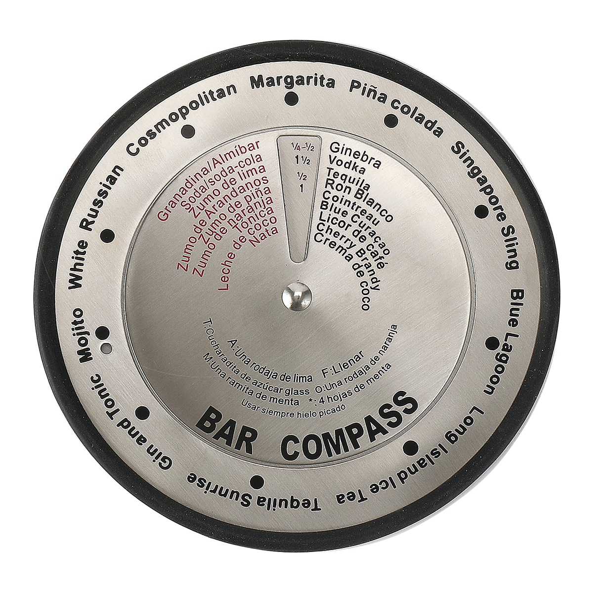 Imagen 0 de Disco recetario para cocktails Manhattan El Corte Inglés