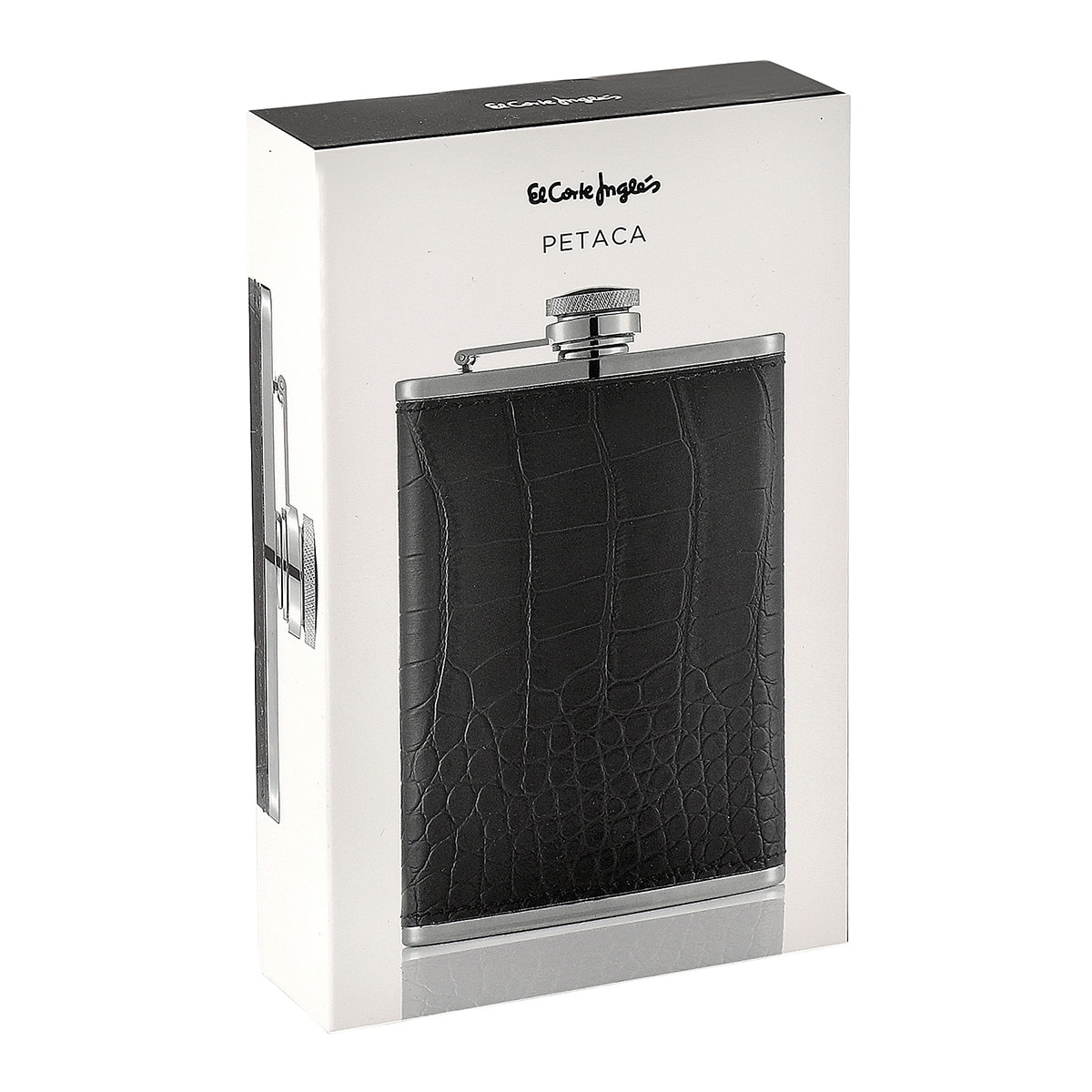 Garrafa de bolso El Corte Inglés Preto-3