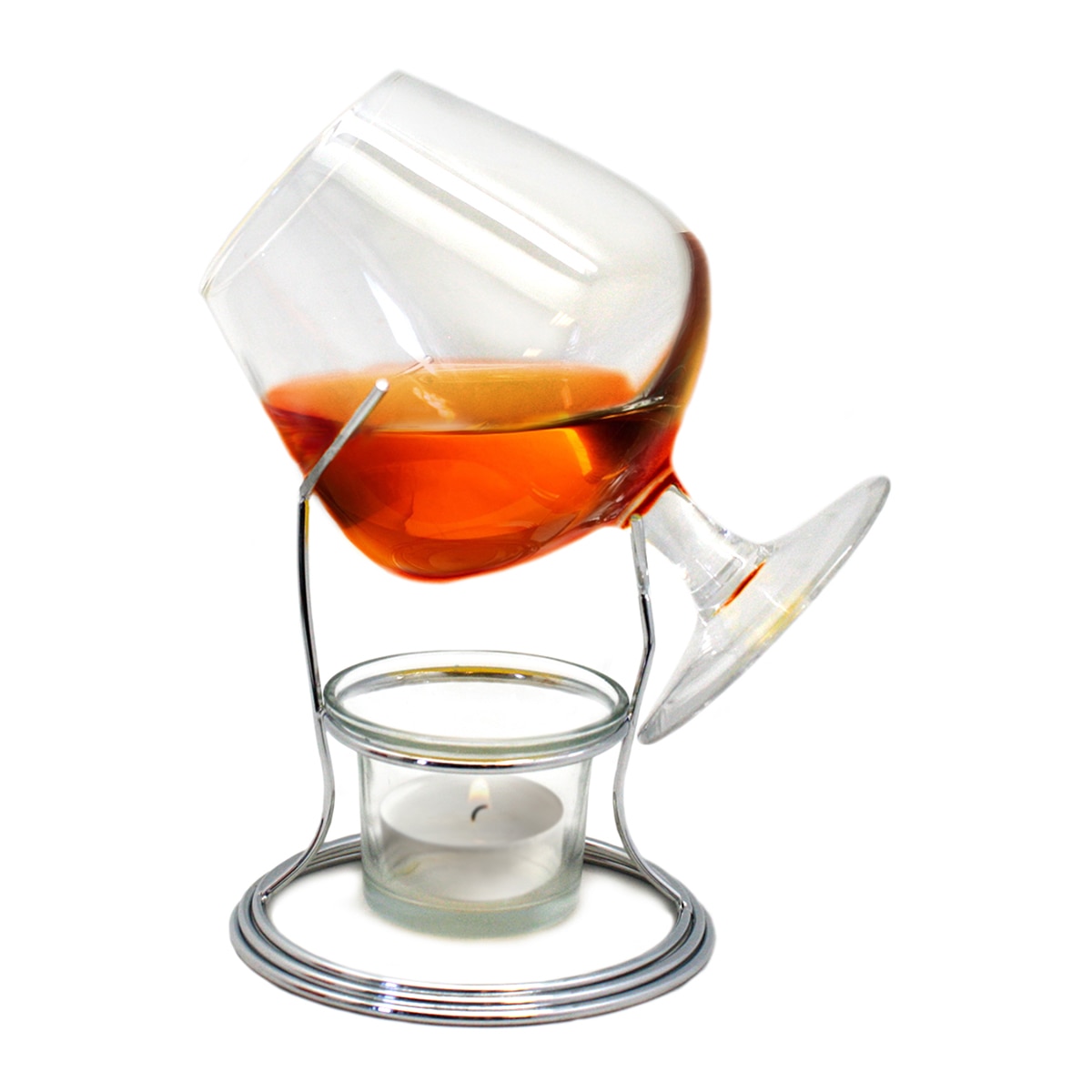 Aquecedor de Copos de Brandy e Conhaque Find It Transparente-2