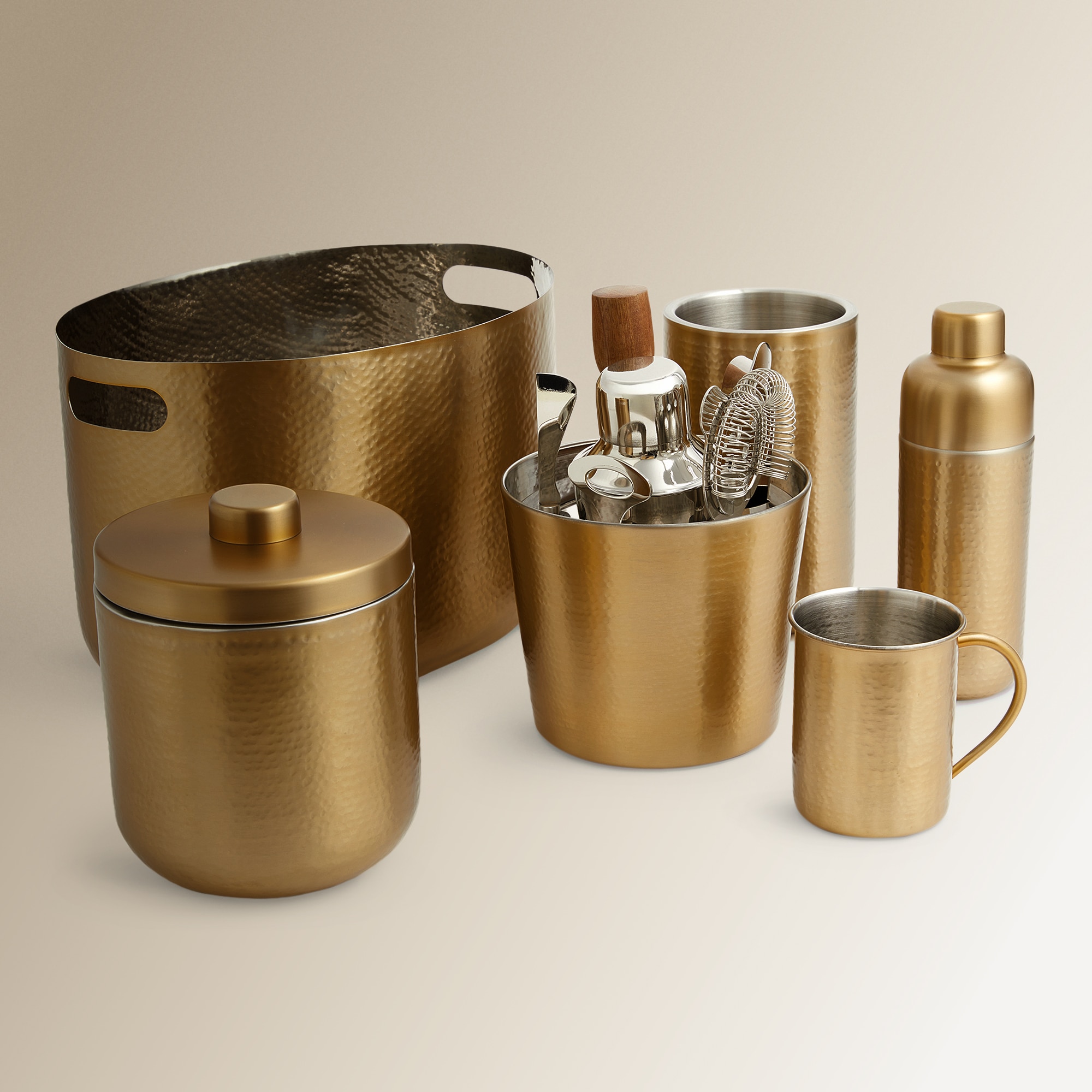 Chávena de Coquetel Moscow Mule Lincoln Ouro-4