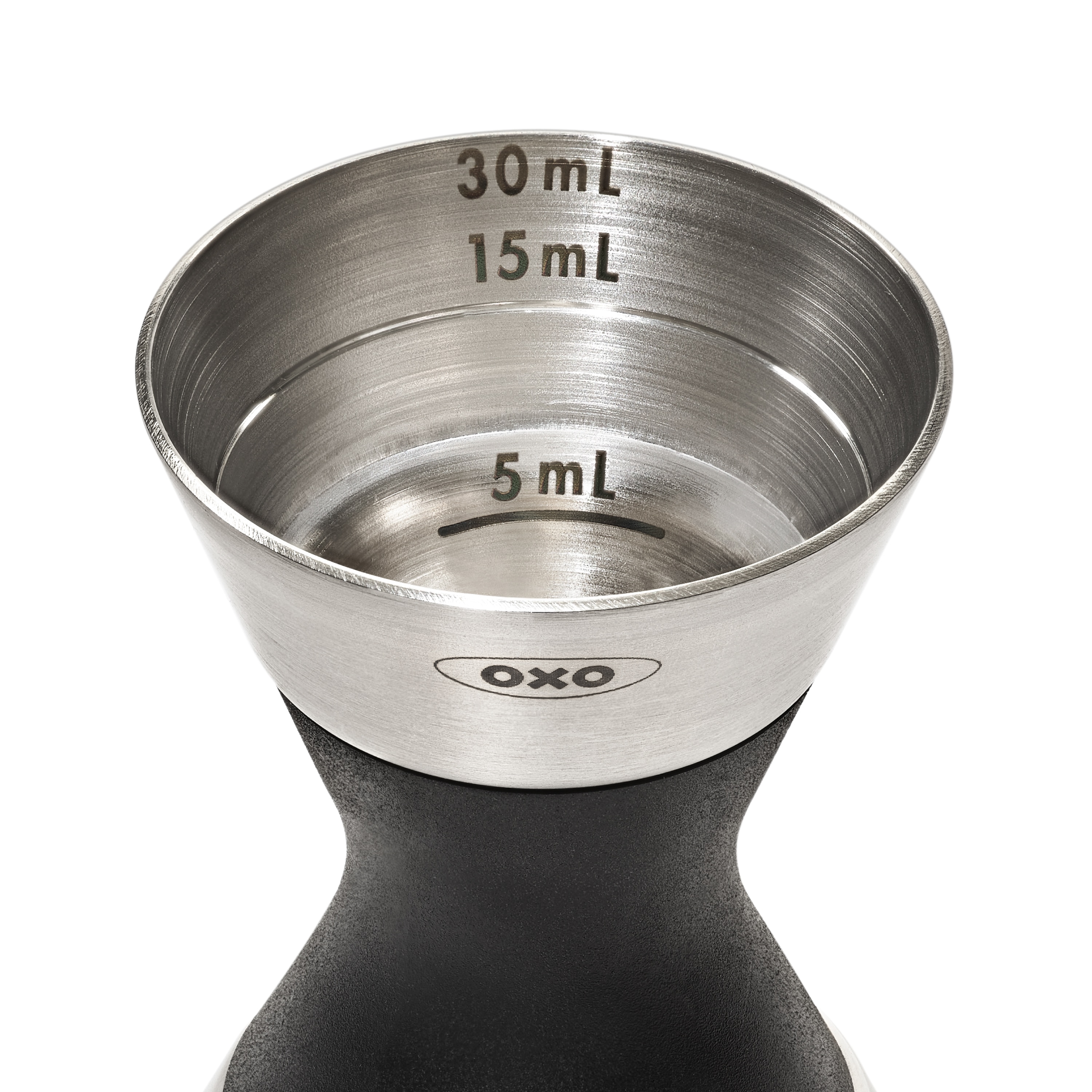 Medidor de licores doble Oxo - Negro Negro-2