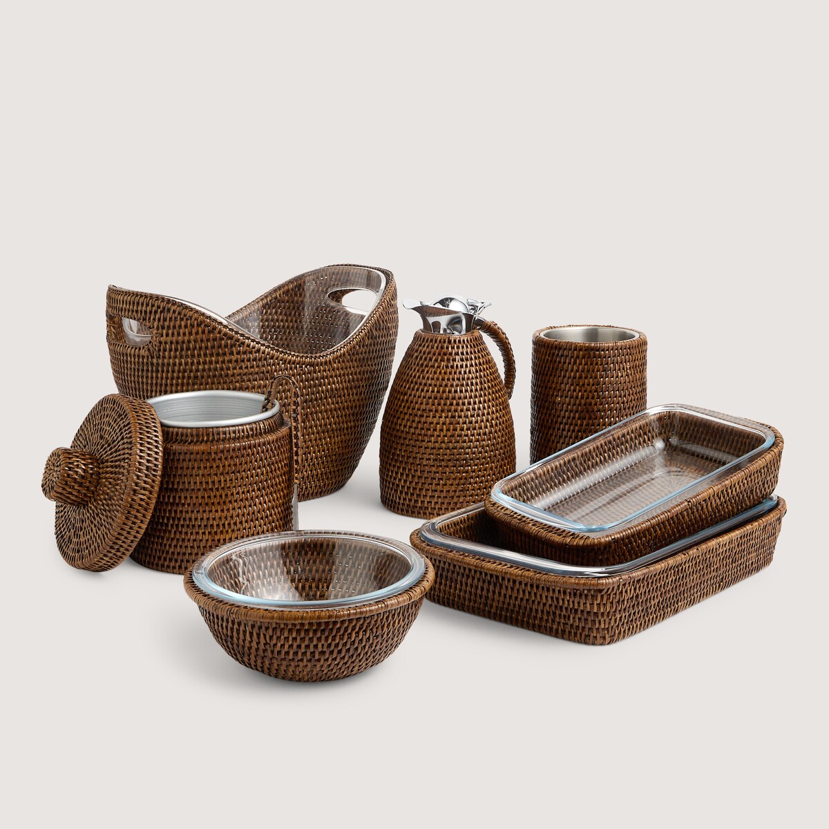 Champanera Rattan Andrea House Marrón-4