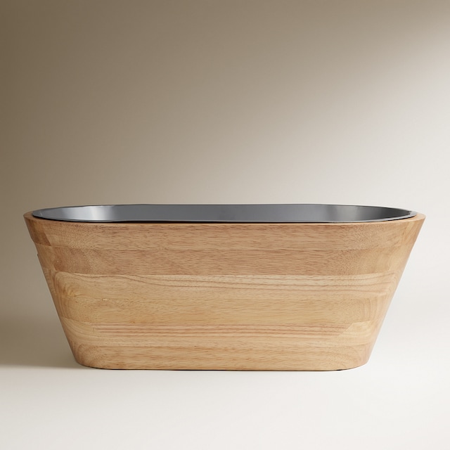 Imagem 0 de Balde de Champanhe de Madeira Ibiza