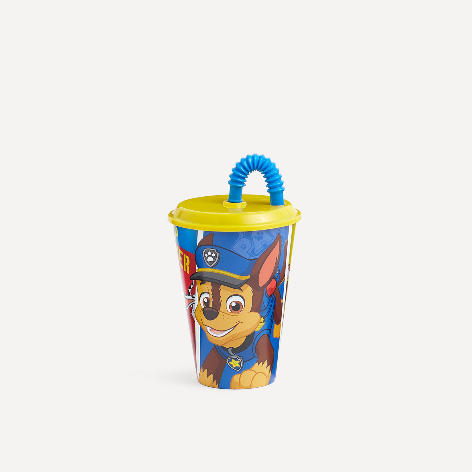 Imagen 0 de Vaso con caña 430 ml Paw Patrol