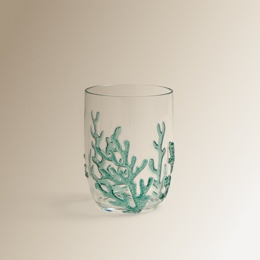 Vaso de agua acrílico Coral El Corte Inglés