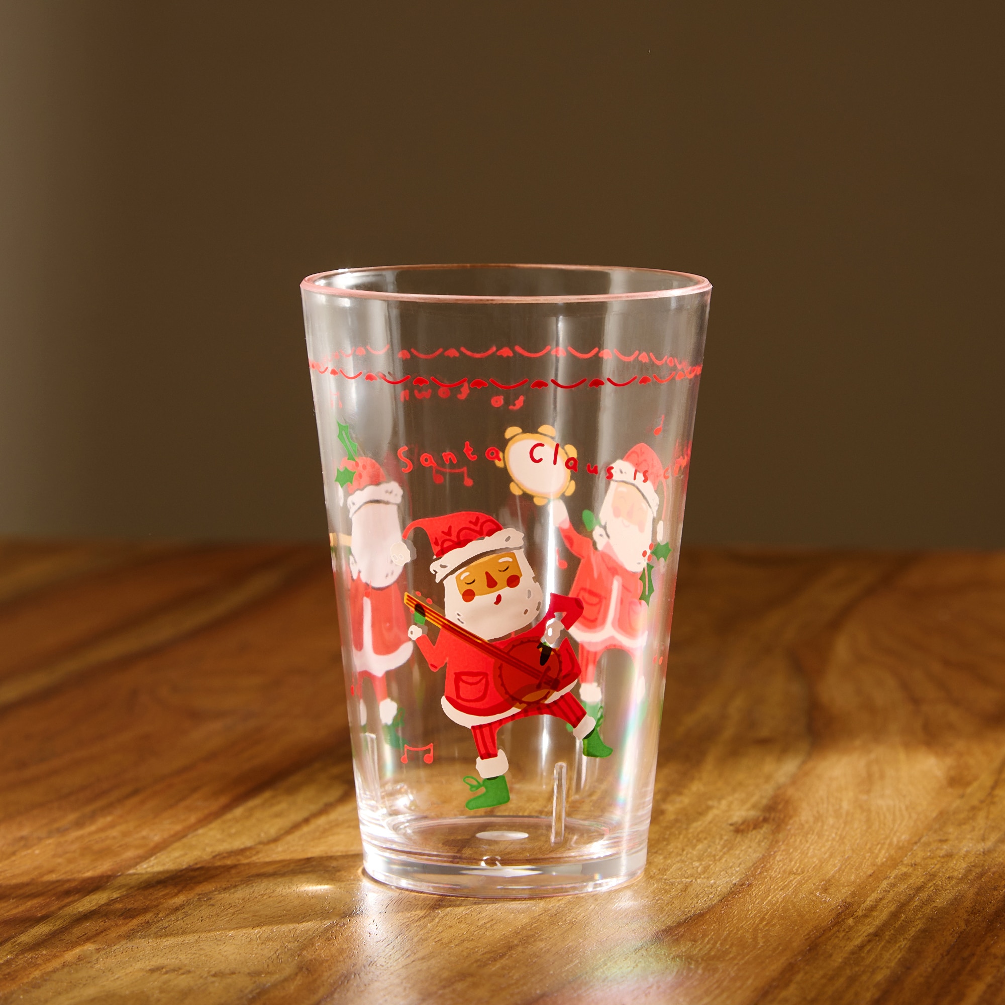 Imagen 0 de Vaso acrílico Papá Noel Navidad