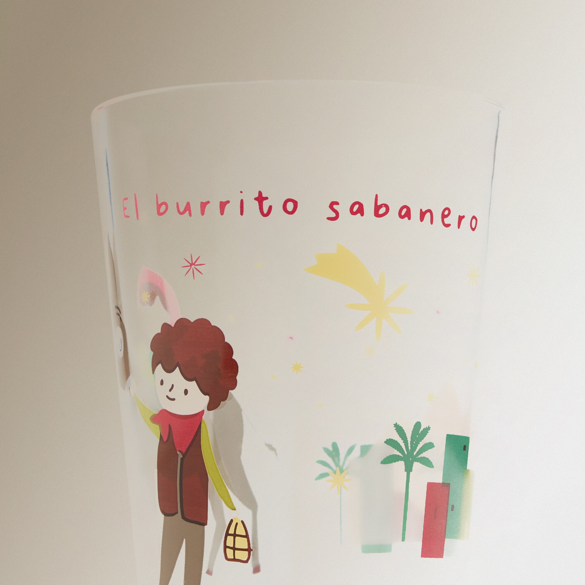 Vaso acrílico Burrito Navidad Multicolor-4